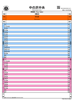 中の沢中央【なかのさわちゅうおう】;pdf