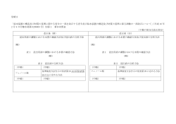 別紙2 「給水装置の構造及び材質の基準に関する省令の一部を改正する;pdf