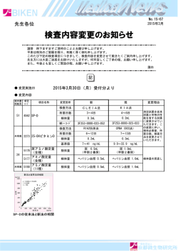 検査内容変更のお知らせ;pdf
