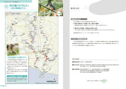 自然環境実態調査の本体調査のほかに、どな たでも参加できる;pdf