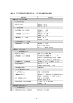 資料4 第5期高齢者保健福祉計画・介護保険事業計画の実績;pdf