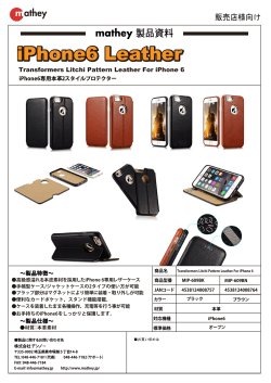 iPhone6 Leather;pdf