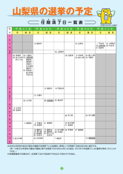 （任期満了日一覧表）（PDF：233KB）;pdf
