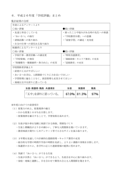 学校評価まとめ;pdf