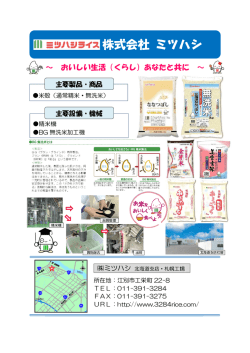 ミツハシ [PDFファイル／440KB];pdf