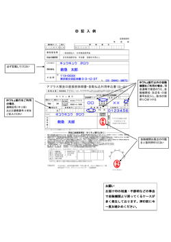 記入例;pdf