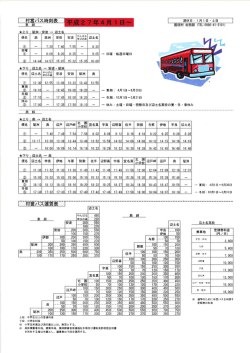 上段 ニ 中学生以上の普通料金 下段 = 小学生料金 ※ 小学生未満及び;pdf
