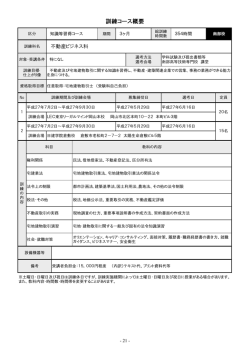 不動産ビジネス科;pdf