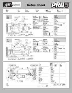 Setup Sheet - HPI Racing;pdf