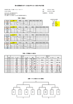第43回稲城市スポーツ大会少年サッカーの部（4年生予選）