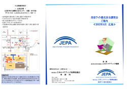 パンフレット（246KB PDF） - 一般社団法人日本エステティック振興協議会