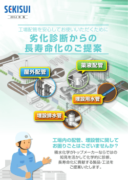 劣化診断からの 長寿命化のご提案