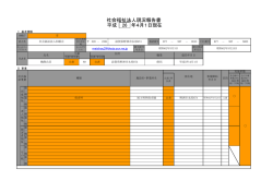 社会福祉法人現況報告書 年4月1日現在 平成 26