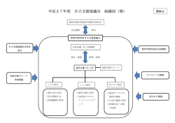 平成27年度 自立支援協議会 組織図（案）