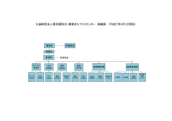 組織図(PDF) - 公益財団法人 東京都 防災・建築まちづくりセンター