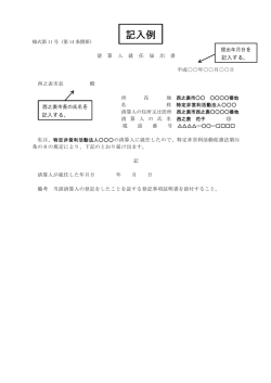 記入例