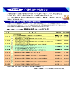 段階別介護保険料年額（PDF：51KB）