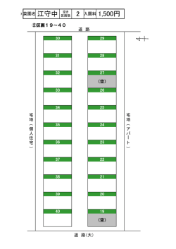 菜園名江守中 空き