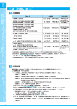 共通（出願について）