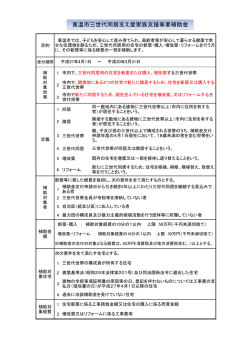 世代 ( せだい ) 同居 ( どうきょ ) 支