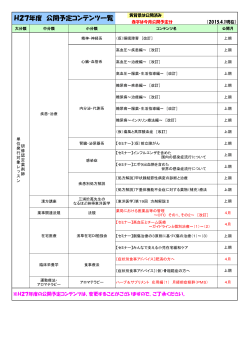 公開予定について