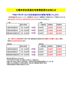 （変更後の七尾市定住促進住宅家賃について）（PDF：64KB）