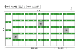菜園（私設） 個人住宅 26 25 16 15 6 5 46 45 36 35 54 （空） 47 44 37