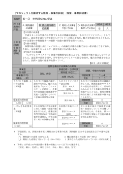 世代間交流の促進