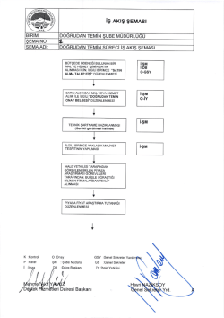 doğrudan temin şube m&uuml;d&uuml;rl&uuml;ğ&uuml; iş akış şeması