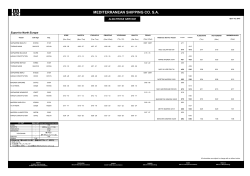 MEDITERRANEAN SHIPPING CO. SA