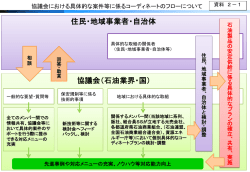 協議会における具体的な支援フローについて（PDF