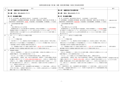 第3編 地震・津波対策（新旧対象表）【 PDFファイル：203.9 KB 】
