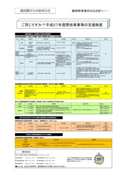 間伐事業等の支援制度_[PDF：278KB]