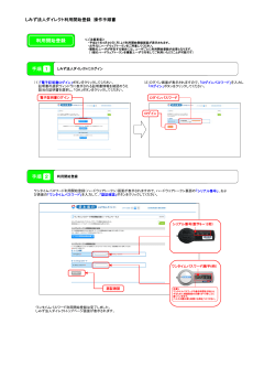 利用開始登録の操作方法はこちらをご覧ください。
