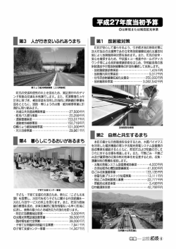 平成27年度当初予算（3）.