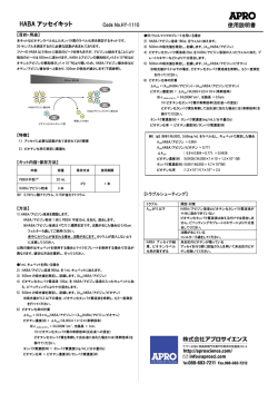 HABA アッセイキット