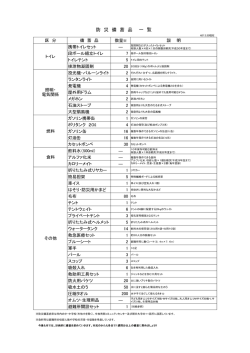 防災備蓄倉庫は市内の小ー中学校(牛牧小を除く)、牛牧南部コミュニティ