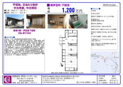 販売図面 - 伊豆レインボーコム