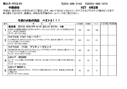 中西おすすめ編