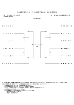 一般女子組合せ（PDF