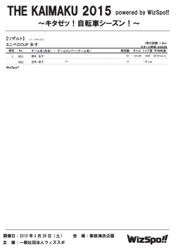 女子 - WizSpo!!