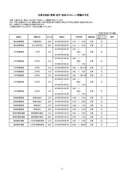 北東北地区（青森・岩手・秋田）ETCレーン閉鎖の予定