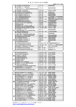 http://aomoribadminton.web.fc2.com 県 内 大 会 東 北 大 会