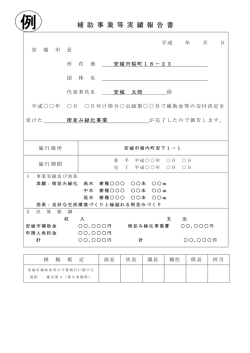 街並み緑化実施報告等（PDF：99KB）