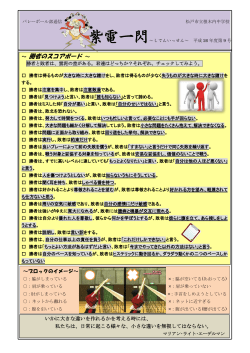 ～ 勝者のスコアボード ～