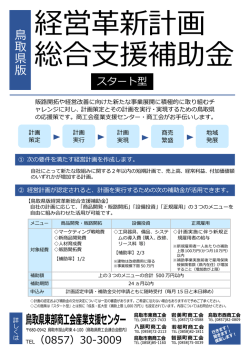 案内ちらし