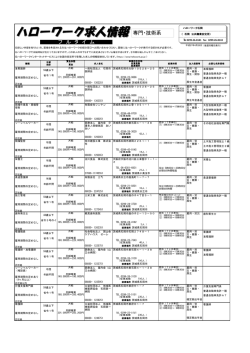 フ ル タ イ ム 専門・技術系