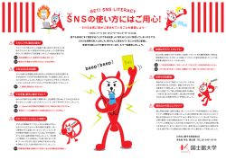 $NSの使い方にはご 心! 激