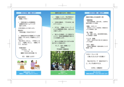 西東京市健康応援団パンフレット中面