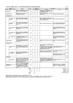 別添6 評価基準表[PDF 158.6 KB]